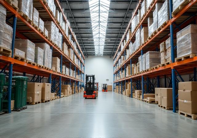 Inside our Fullerton distribution center
